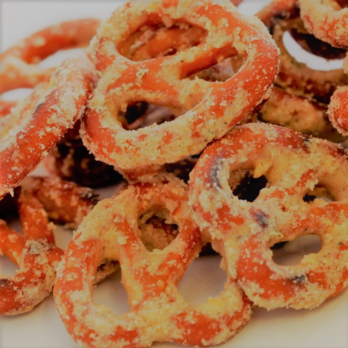 Honey Mustard & Onion Pretzels