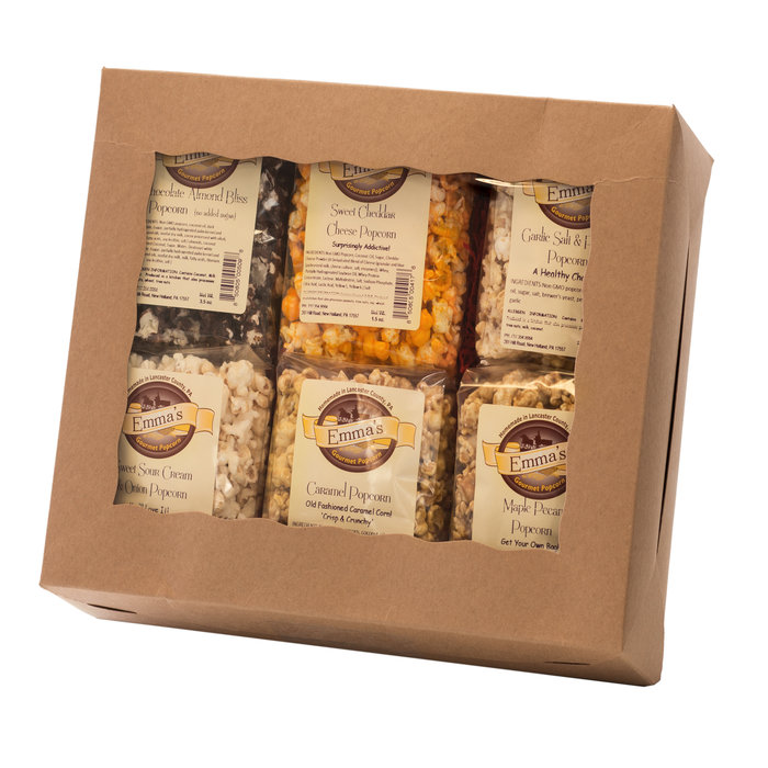 6-pack Kraft Gift Box