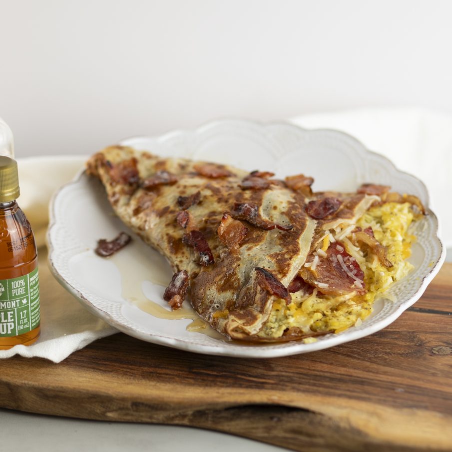 Maple Bacon Crepe
