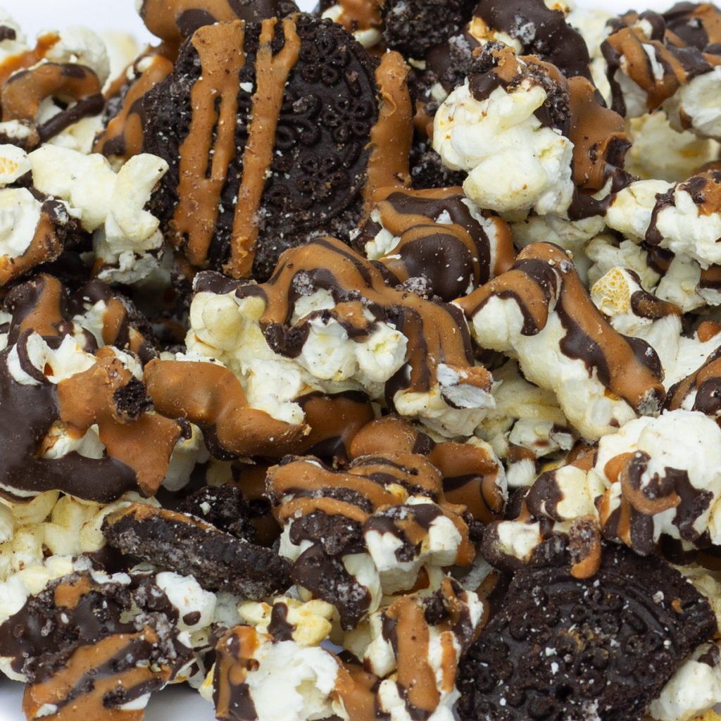 Peanut Butter Oreo Popcorn