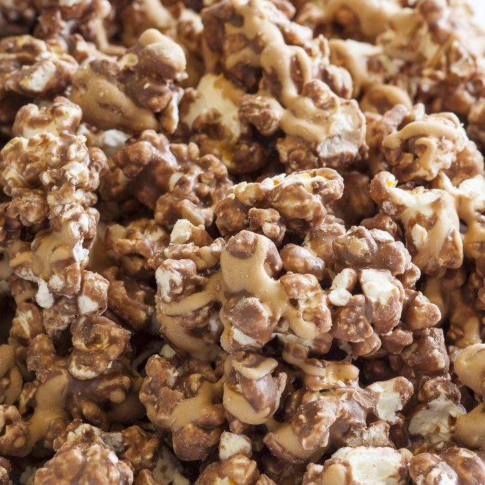 Peanut Butter Egg Popcorn