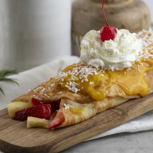 Tropical Fruit Crepe