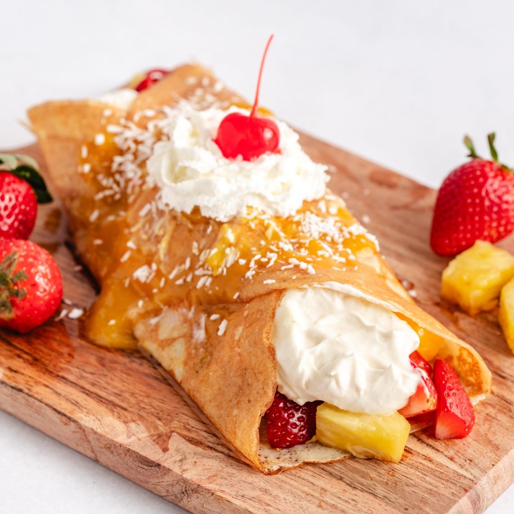 Tropical Fruit Crepe
