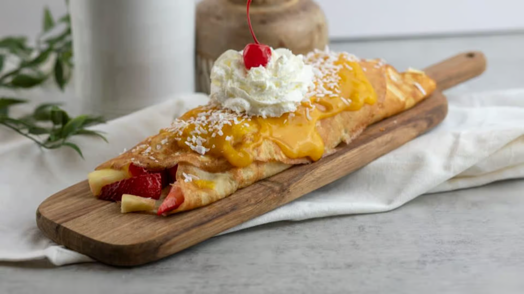 Tropical Fruit Crepe