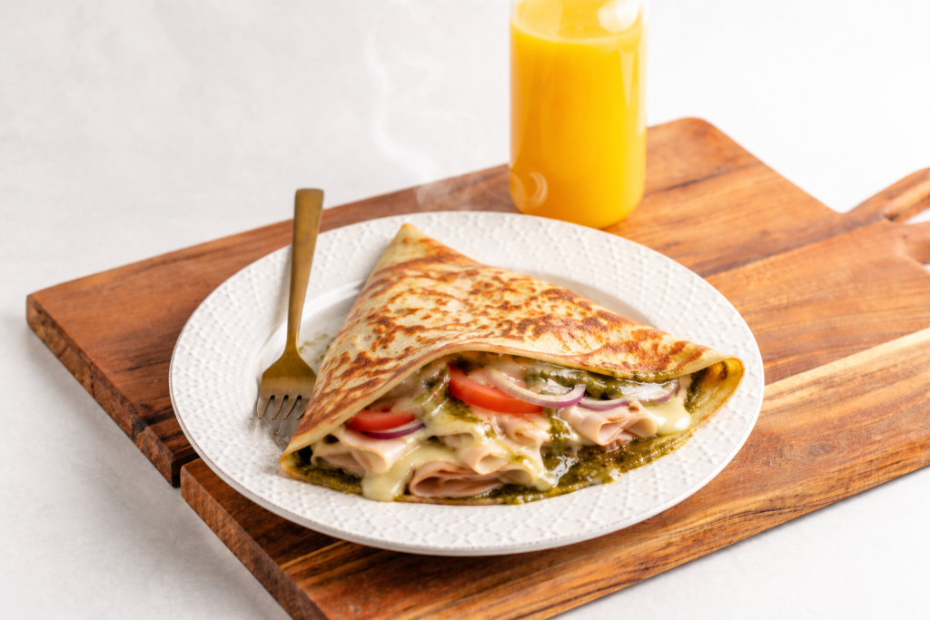 Turkey Pesto Crepe